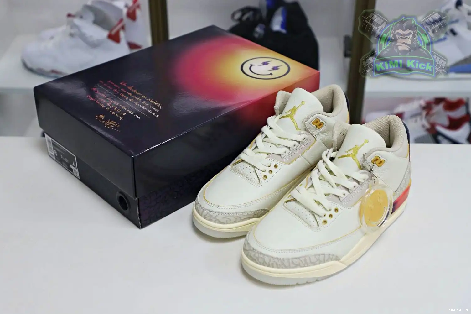 Kimikick Jordan3 JBalvin Jordan x Air 0816